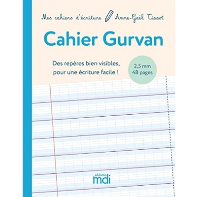 Bild av Cahier Gurvan 2,5 mm: Des repères bien visibles pour une écriture facile !