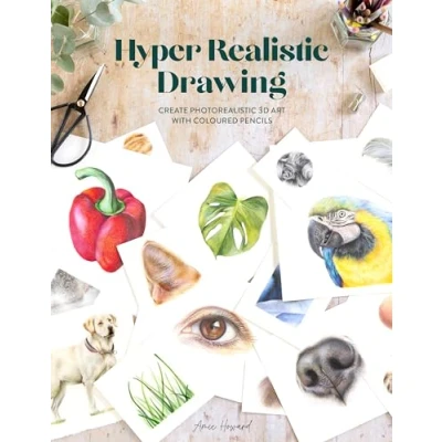 Bild av Hyper Realistic Drawing: How to Create 3D Art with Coloured Pencils