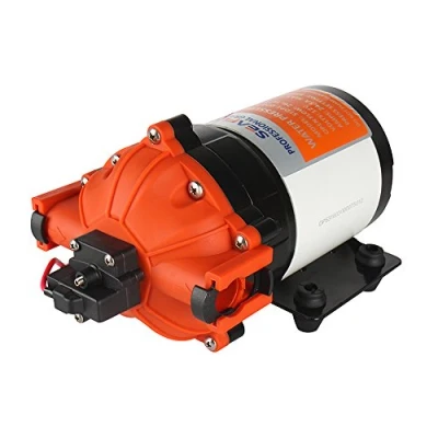 Bild av Seaflo högtrycksvattenpump på 12 volt, 7,0 GPM, 60 PSI, med automatisk omkopplare för marint, husbil, båt och bil, 26,5 l/min