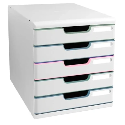 Bild av Blankettbox Modulo A4 Autentik 5låd. vit