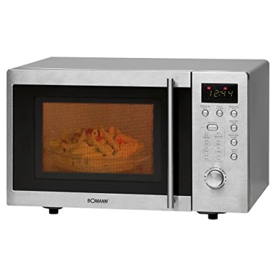 Bild av C.Bomann GmbH MWG 2211 U CB mikrovågsugn med grill fristående rostfritt stål
