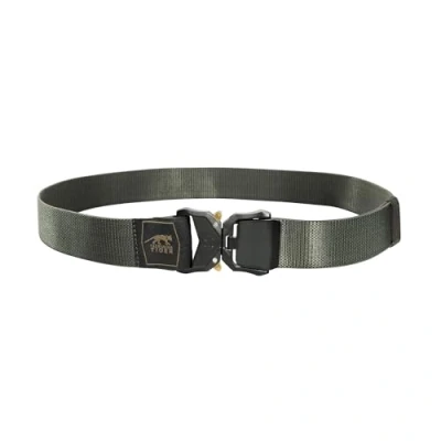 Bild av Tasmanian Tiger TT QR stretchbälte 38 mm längdjusterbart fritid utomhus med metallspänne, Stengrå oliv, Adjustable from 105 to 125 cm