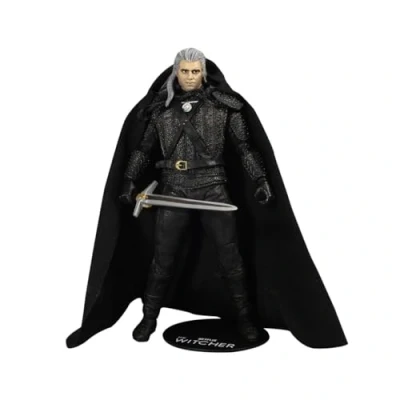 Bild av McFarlane TM13801 Witcher Netflix 7IN WV1 GERALT of Rivia (säsong 1) med tygkappa, flerfärgad, 13803