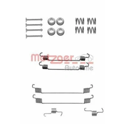 Bild av METZGER 105 0820 Kit d&#039;accessoires, mâchoire de frein TOYOTA: Yaris I 3/5 portes, Aygo, SUZUKI: SWIFT 3, Splash, PEUGEOT: 107 portes