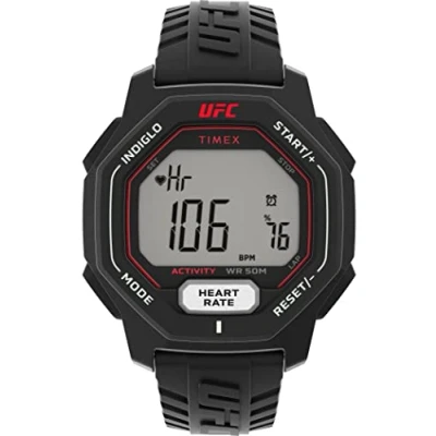 Bild av Timex UFC Performance Spark herr 46 mm, Svart, armband