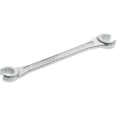 Bild av HAZET 612 17X19 Clé à dévisser durite rigide frein 208 chromé Acier chrome vanadium