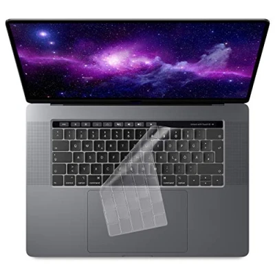Bild av MyGadget Tangentbordsskydd för Apple MacBook Pro 13 tum och 15 pekbar (2016 2020) ultratunt silikonskydd EU skyddande skinn, tunn skyddsfilm transparent