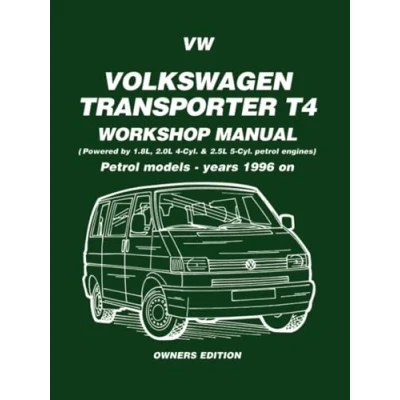Bild av Volkswagen Transporter T4 Workshop Manual Owners Edition: Petrol Models Years 1996 on