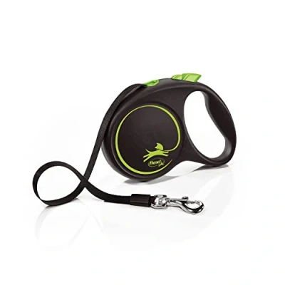 Bild av Flexi Black Design m leash 5 25 kg green