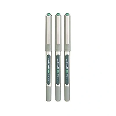 Bild av 3 x UNI BALL Eye UB 157 kulspetspenna fin (0,7 mm) grön
