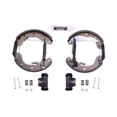 Bild av HELLA Shoe Kit Pro 8DB 355 004 191 Bromssats, trumbroms med hjulbromscylinder, justering OPEL: Corsa B Hatchback