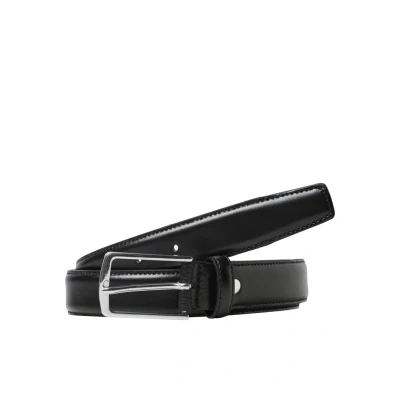 Bild av Jack &amp; Jones Jacchristopher BELT Skärp black, Storlek: 90, Black