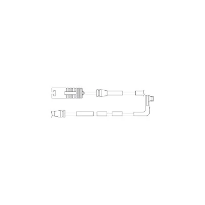 Bild av DELPHI LZ0192 Kit de contact avertisseur, usure des plaquettes freins BMW: 3 Berline, Coupe, Touring