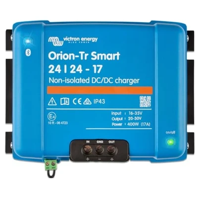 Bild av Victron Energy Orion Tr Smart 24/24 Volt 17 amp 400 Watt DC laddare Ej isolerad (Bluetooth)
