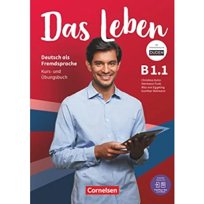 Bild av Das Leben in Teilbanden: Kurs und Ubungsbuch B1.1 inkl. E Book PagePla: B1: Teilband 1