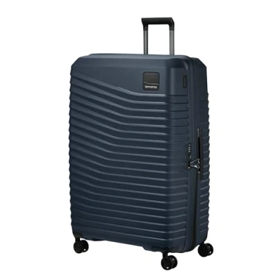 Bild av SAMSONITE Intuo Spinner S, utbyggbart handbagage, Blå (blå nattar), XL (81 cm 144 L), Resväskor och vagnar