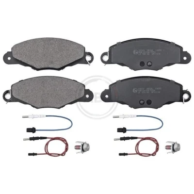 Bild av A.B.S. 37039 Jeu de plaquettes frein contact signal d&#039;usure inclus CITROËN: XM II 5 portes, Xantia Break, 3/5 portes