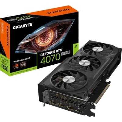 Bild av Gigabyte GeForce RTX 4070 SUPER WINDFORCE OC 12G NVIDIA 12 Go GDDR6X