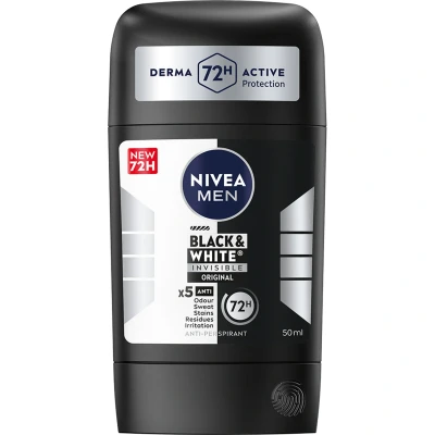 Bild av NIVEA Black &amp; White Anti Perspirant Stick 50 ml