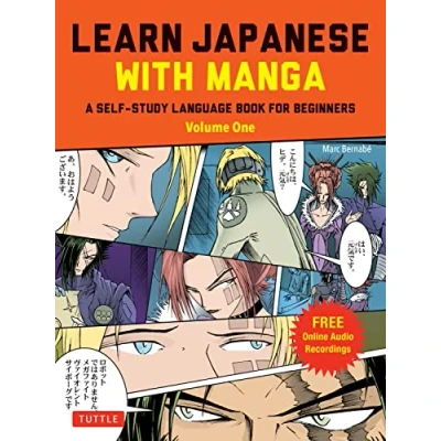 Bild av Learn Japanese with manga Volume One: A Self Study Language Book for Beginners to read, write and speak comic strips! (free online audio): 1
