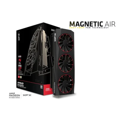 Bild av XFX Quicksilver AMD Radeon RX 9070 XT Magnetic Air (svart)