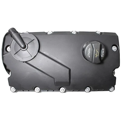 Bild av METZGER 2389157 Cache Culbuteur avec joint d&#039;étanchéite vis/boulons, bouchon/couvercle, soupape de reniflard VOLKSWAGEN: Transporter 5