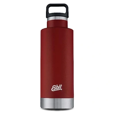 Bild av Esbit Sculptor Vakuumflaska, rostfritt stål, BPA fri, svart, vinröd och mer, 750 ml &amp; 1 000 ml, vattenflaska för varma kalla drycker, cykel, sport, yoga