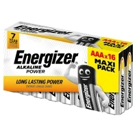 Bild av Energizer batteri AAA type Alkalisk x 16