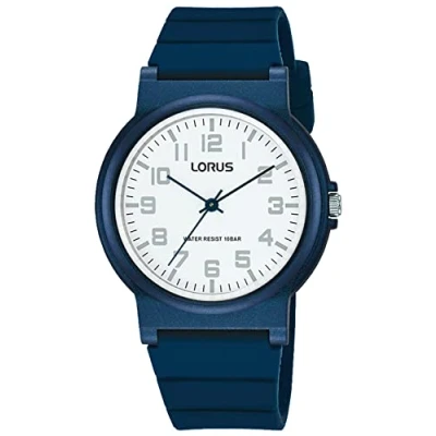 Bild av Lorus pojkar analog kvartsklocka med silikonarmband RRX35GX9