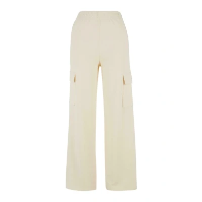 Bild av Urban Classics Baggy Terry Cargobyxor, Storlek: XXL, Whitesand