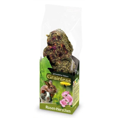 Bild av JR FARM Grainless Hjärtan Rosor 105g