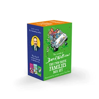Bild av The World of David Walliams: Fun Tastic Families box Set: A brand new set funny stories from No. 1 bestselling author Walliams