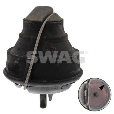 Bild av SWAG 55 13 0013 Support moteur arrière, inférieur hydraulique Caoutchouc VOLVO: 850 Break, S70, V70 I