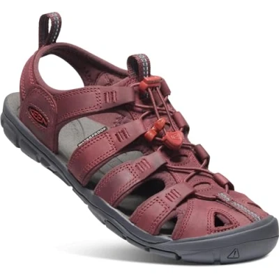 Bild av KEEN Clearwater Cnx unisex vuxen Sandal, Wine Red Dahlia Leather, 38 EU