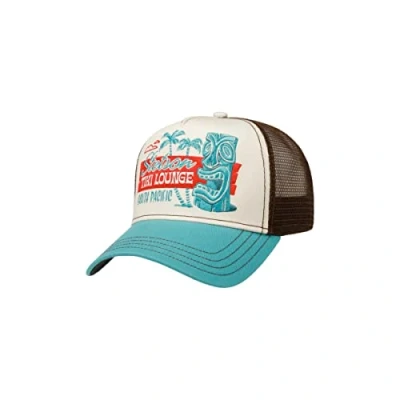 Bild av Stetson Tiki Lounge Trucker Keps Damer/Herrar curved brim cap basebollkeps snapback med skärm, Snapback, skärm Sommar Vinter Vår Höst One Size brun