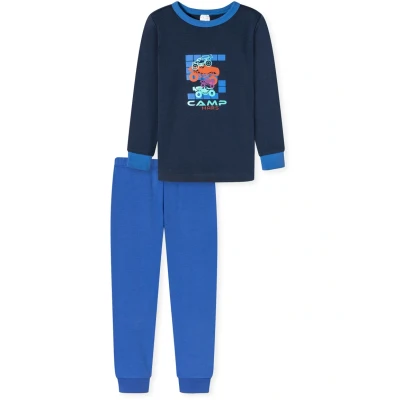 Bild av Schiesser World SET Pyjamas för barn, Storlek: 92, Dunkelblau
