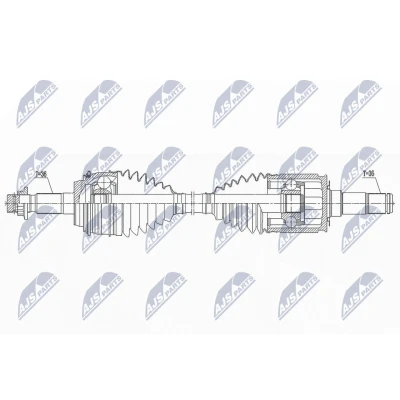 Bild av Drivaxel toyota Sequoia (_k6_), Bakaxel höger, sequoia, 42330 0C010