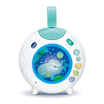 Bild av VTech Lumi förtrollad nattlampa, musikalisk nattlampa med projektion, för att somna lugnt, vaggvisor från födseln version FR