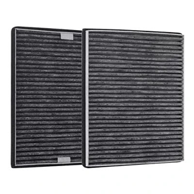 Bild av Supremery 2 x aktivt kolfilter kompatibel med Miele köksfläktar DKF 12 P luktfilter kol