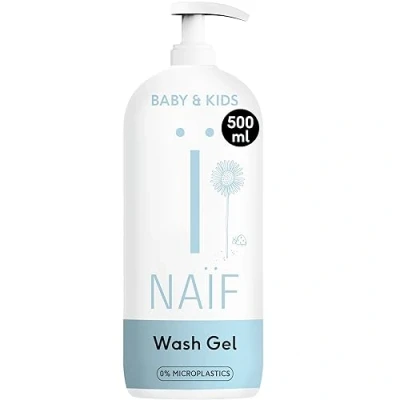 Bild av Naïf Rengörande duschgel 500 ml för baby och barn naturliga ingredienser 100% vegansk
