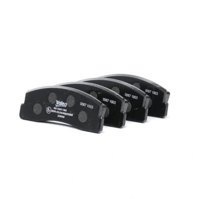 Bild av VALEO 301389 Jeu de plaquettes frein FIRST Essieu avant contact signal d&#039;usure exclu sans tôle anti bruit LADA: Niva 2,