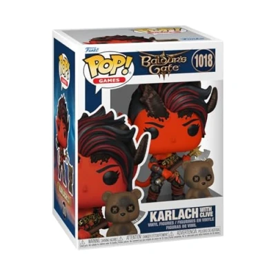 Bild av Funko Pop! &amp; Buddy: Baldur&#039;s Gate Karlach Clive 3 Samling Vinylfigur Presentidé Officiell Merchandising Leksaker för Barn Och Vuxna Videospel Fans