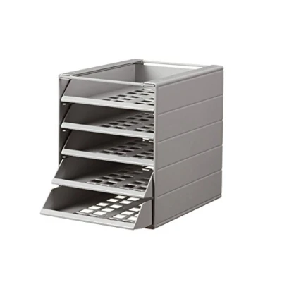 Bild av Durable 1712003050 blankettbox IDEALBOX BASIC, 5 fack, grå