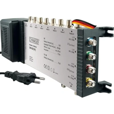 Bild av Schwaiger SEW4058531, 5 ingångar, 8 utgångar, 950 2150 MHz, 47 862 dB, 1 dB