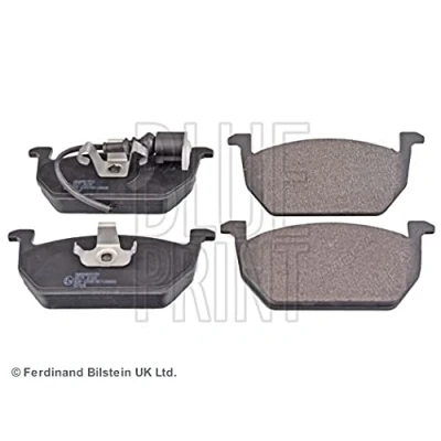 Bild av BLUE PRINT ADV184227 Jeu de plaquettes frein Essieu avant contact signal d&#039;usure inclus avec clip piston VOLKSWAGEN: Golf 7, 7 Variant