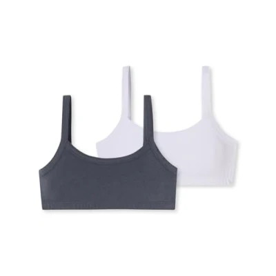 Bild av Schiesser 2PACK Fresh VIBE Topp för barn, Storlek: 140, Weiss graphit