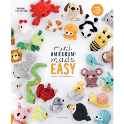 Bild av Mini Amigurumi Made Easy: 25 Quick &amp; Easy Animal Crochet Patterns