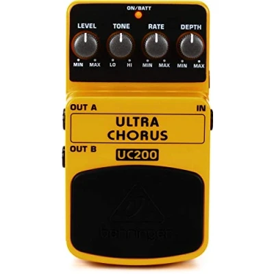 Bild av Behringer UC200, Effektpedal, Svart, Vit, AC, Batteri