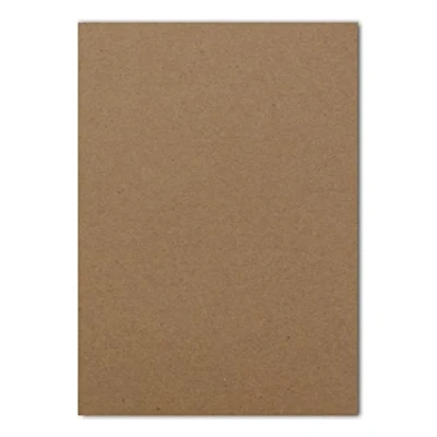 Bild av 50 ark DIN A5 papper brun 120 g 14,8 x 21 cm pysselark lerpapper pysselpapper brevark färger glad av GUSTAV NEUSER