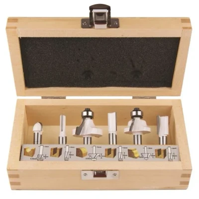 Bild av Makita D 53540 Router Bit Set 6 Pieces